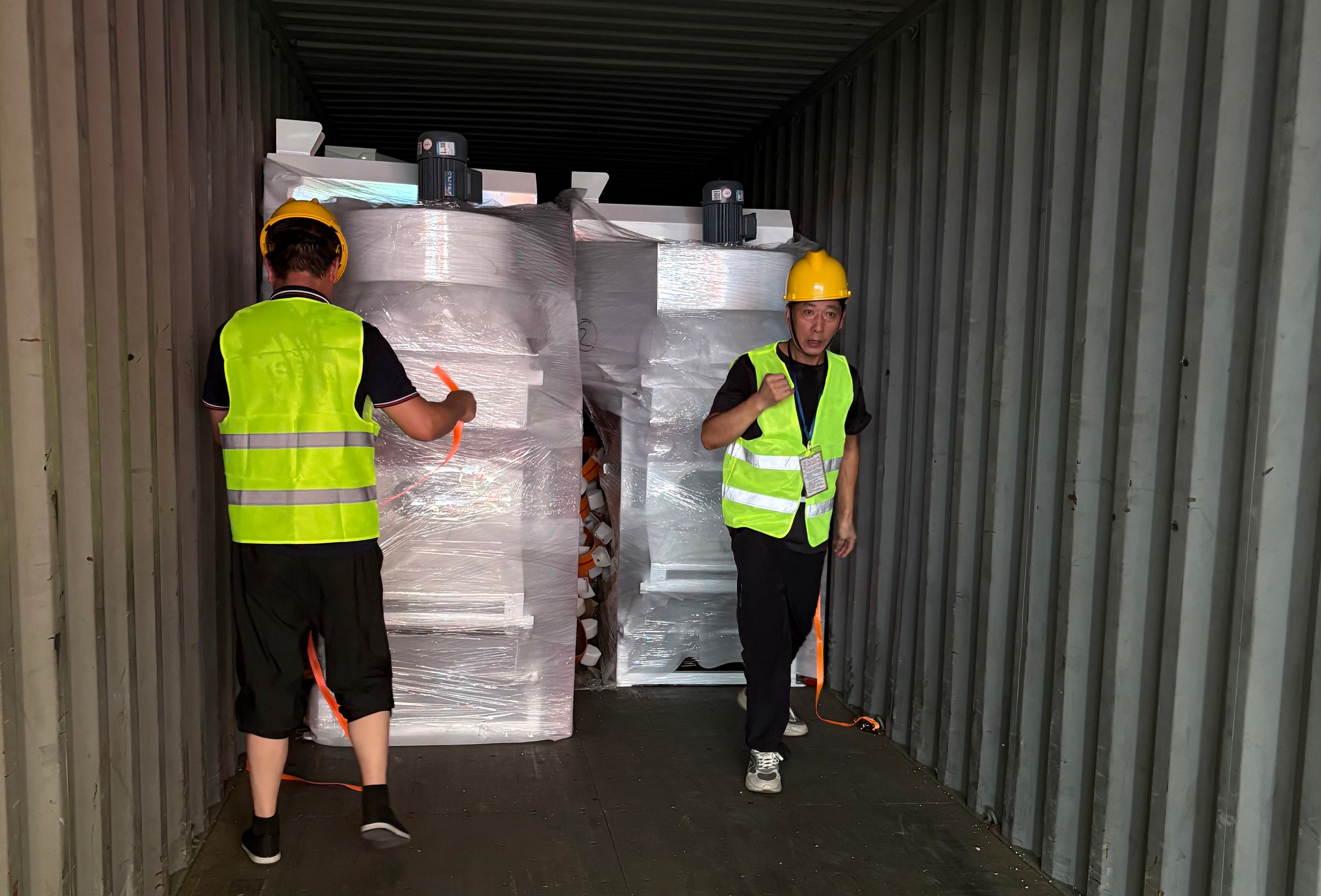 Philippines Shipment: Customs Inspection & Repacking | Starlight Machinery