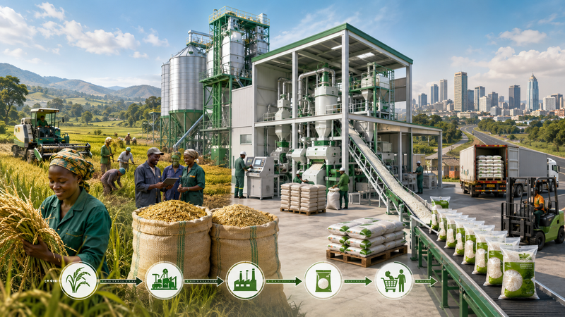 Rice Mill Solutions for Africa: Equipment, Configurations & Supplier Guide