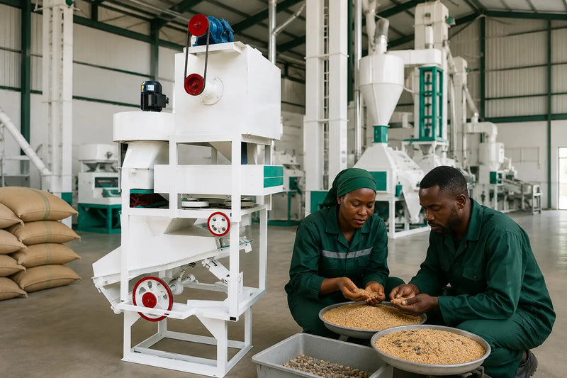 56 Drum Destoner — How a Nigerian Rice Cooperative Eliminated Husker Damage with the 56 Drum Destoner