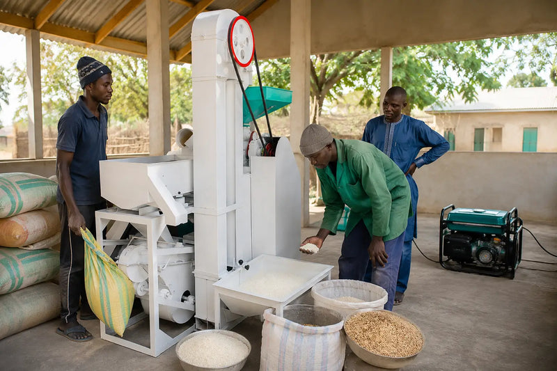 8.5 Iron-Roll Rice Mill — How a Senegalese Village Mill Entered Commercial Rice Processing with the 8.5 Iron-Roll Rice Mil