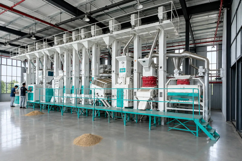 Custom 30–200 TPD Line — How a Central Asian Rice Mill Investor Commissioned a 30 TPD Japonica Production Line in 14 Days