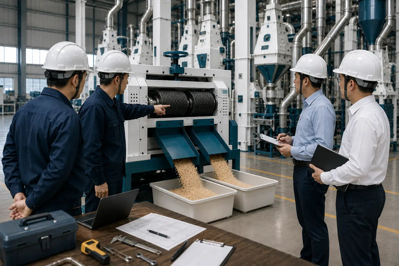 Factory Acceptance Test for Rice Milling Equipment