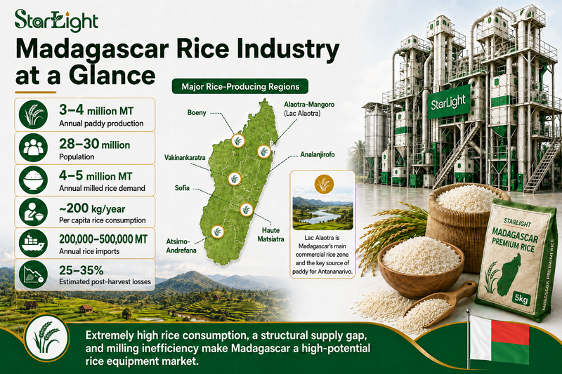 Madagascar Rice Industry Analysis | Starlight Machinery