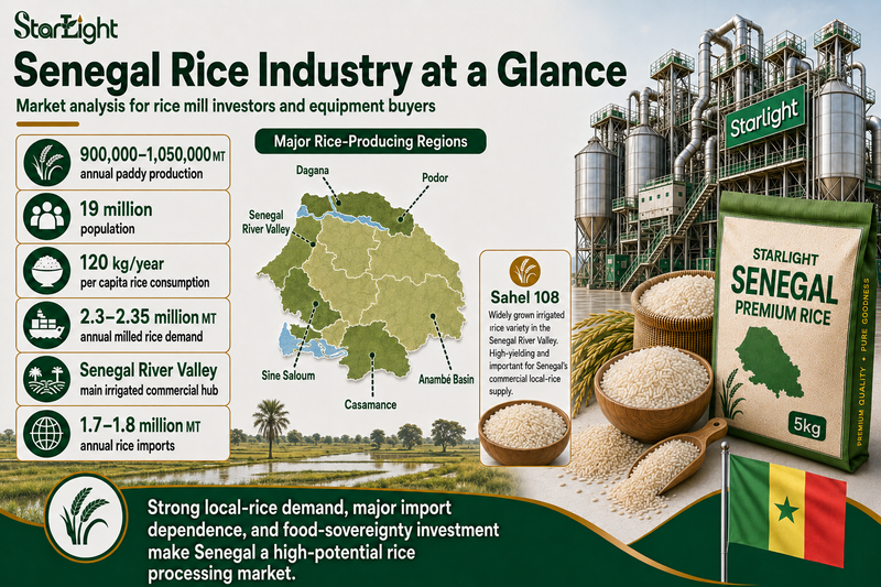 Senegal Rice Industry Analysis | Starlight Machinery