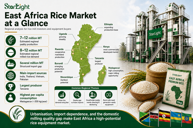 East Africa Rice Market Overview | Starlight Machinery