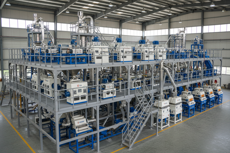 Commercial rice mill equipment supplier in the Philippines 20–50 TPD plant installation