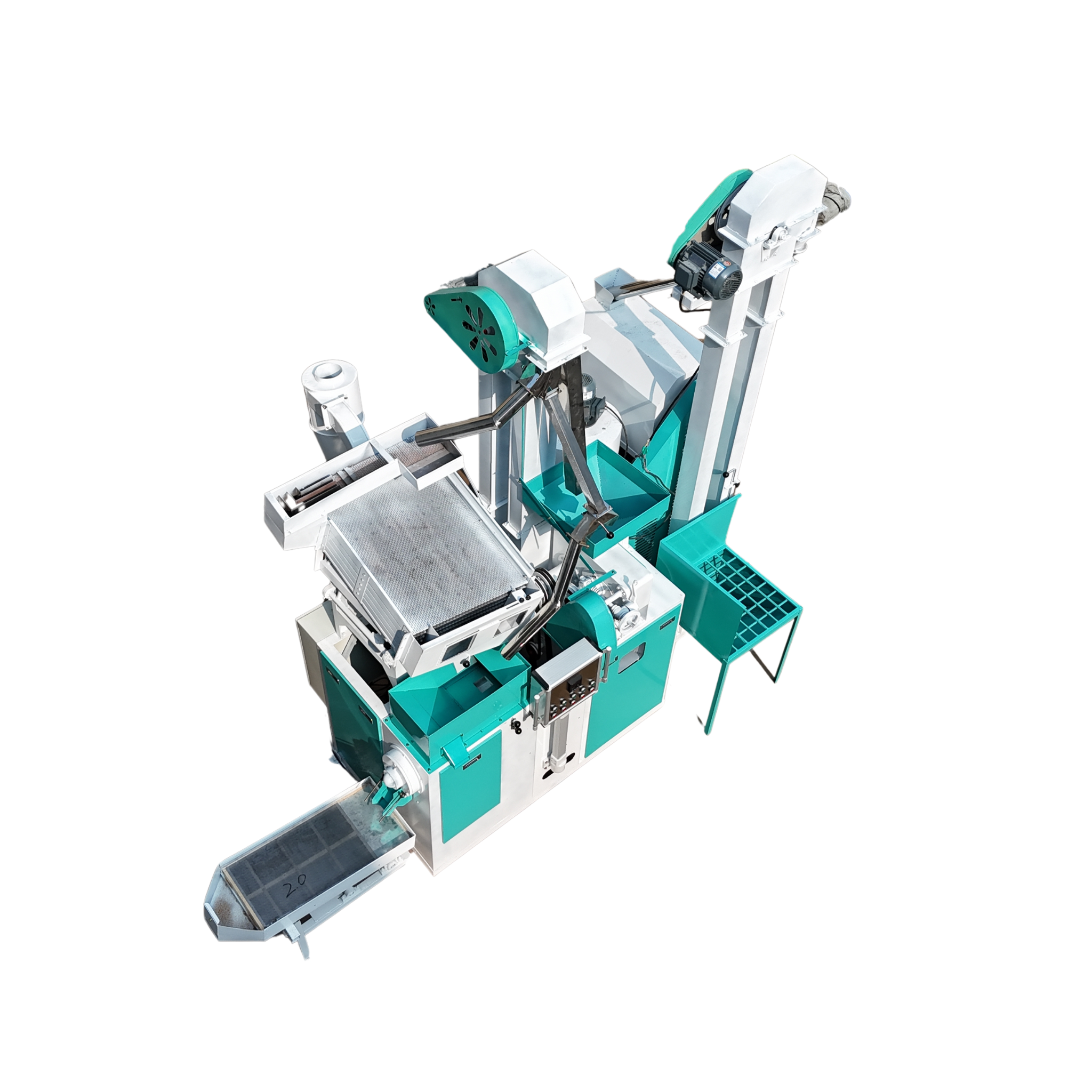 ZNJ-15 Small Combination Rice Mill (≈15 TPD / 600–700 kg/h)
