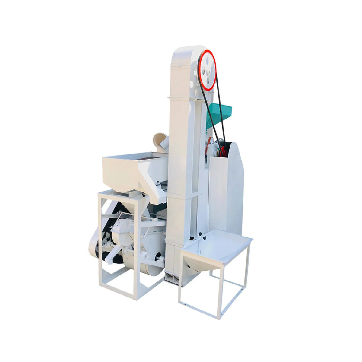 8.5 Iron-Roll Rice Mill (Infeed 700 kg/h | White Rice 400 kg/h)