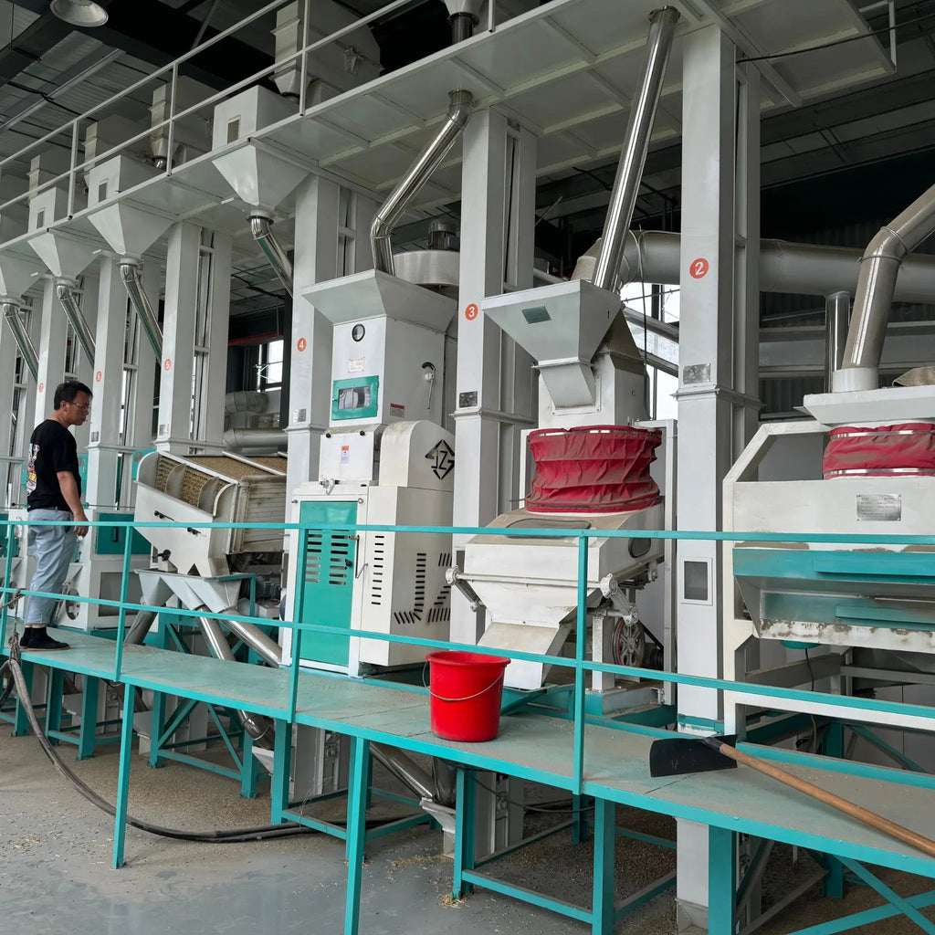 Custom Rice Milling Production Line (30–200 TPD)