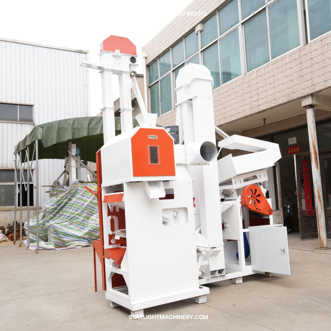 ZNJ-25 Combined Rice Mill (Infeed 1,300–1,600; Output 800–1,000 kg/h)