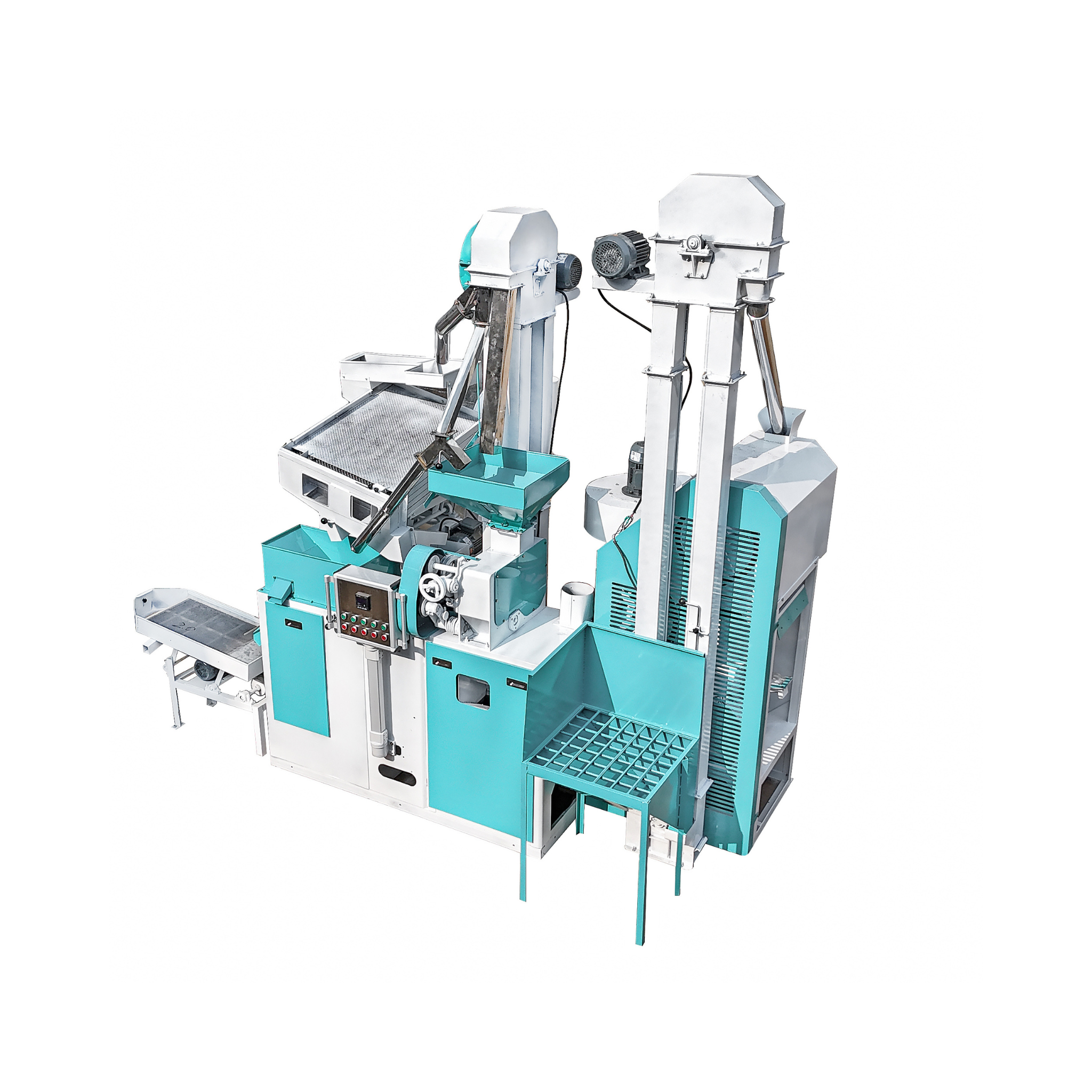 ZNJ-15 Small Combination Rice Mill (≈15 TPD / 600–700 kg/h)