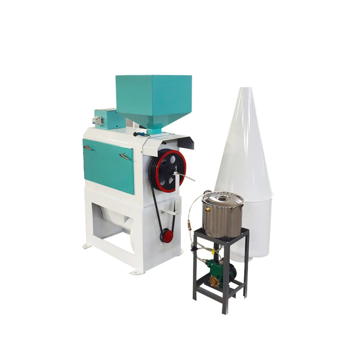 15 Rice Polisher (600–800 kg/h) – Water-Mist Finish