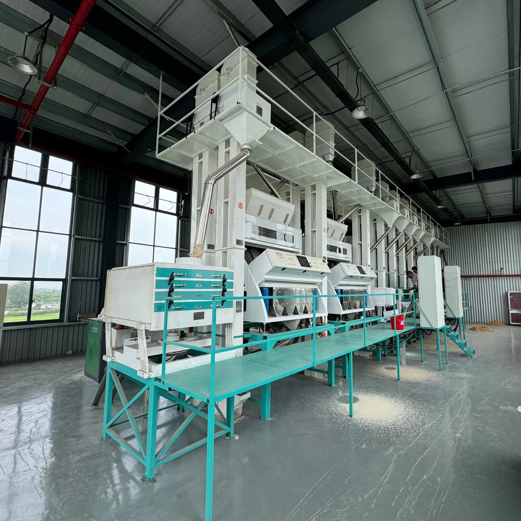 Custom Rice Milling Production Line (30–200 TPD)