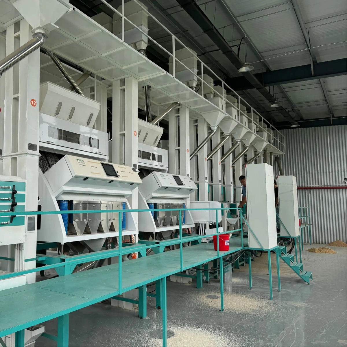 Custom Rice Milling Production Line (30–200 TPD)