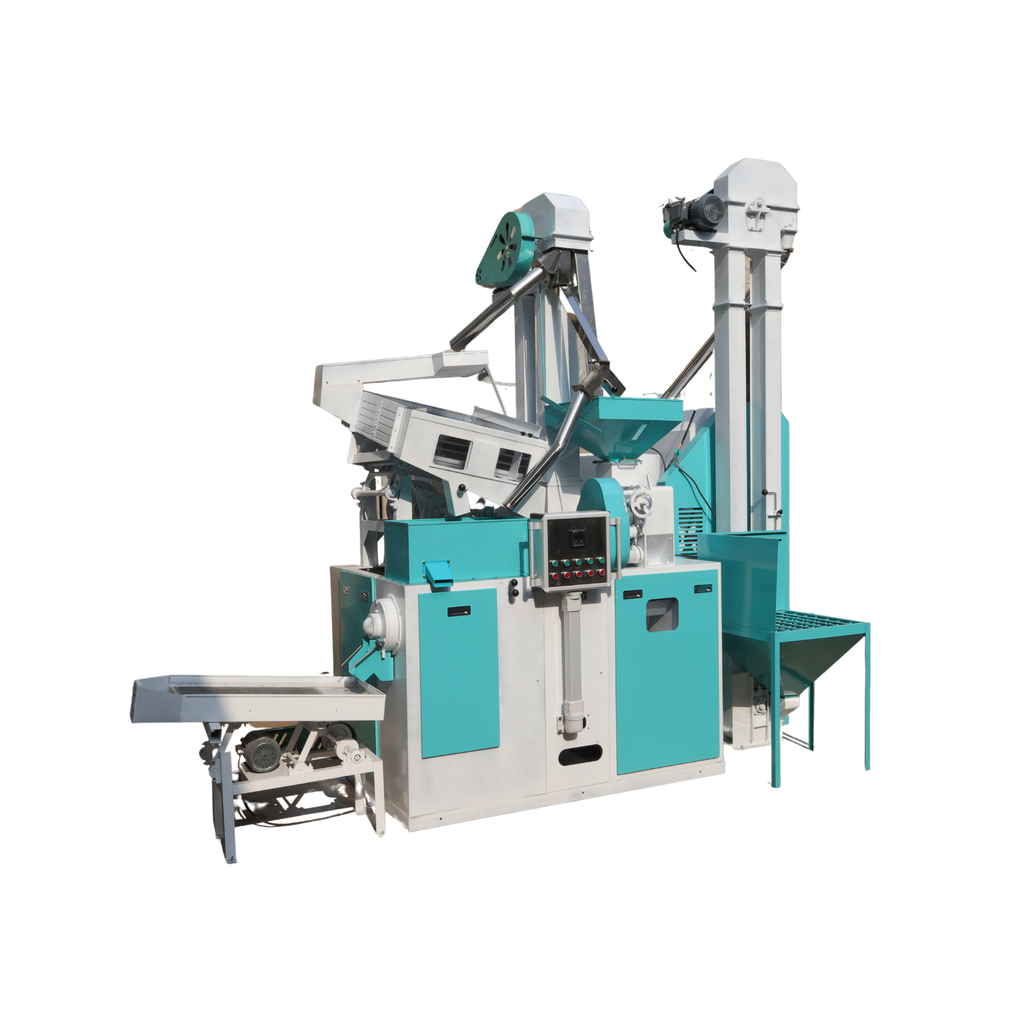 ZNJ-15 Small Combination Rice Mill (≈15 TPD / 600–700 kg/h)