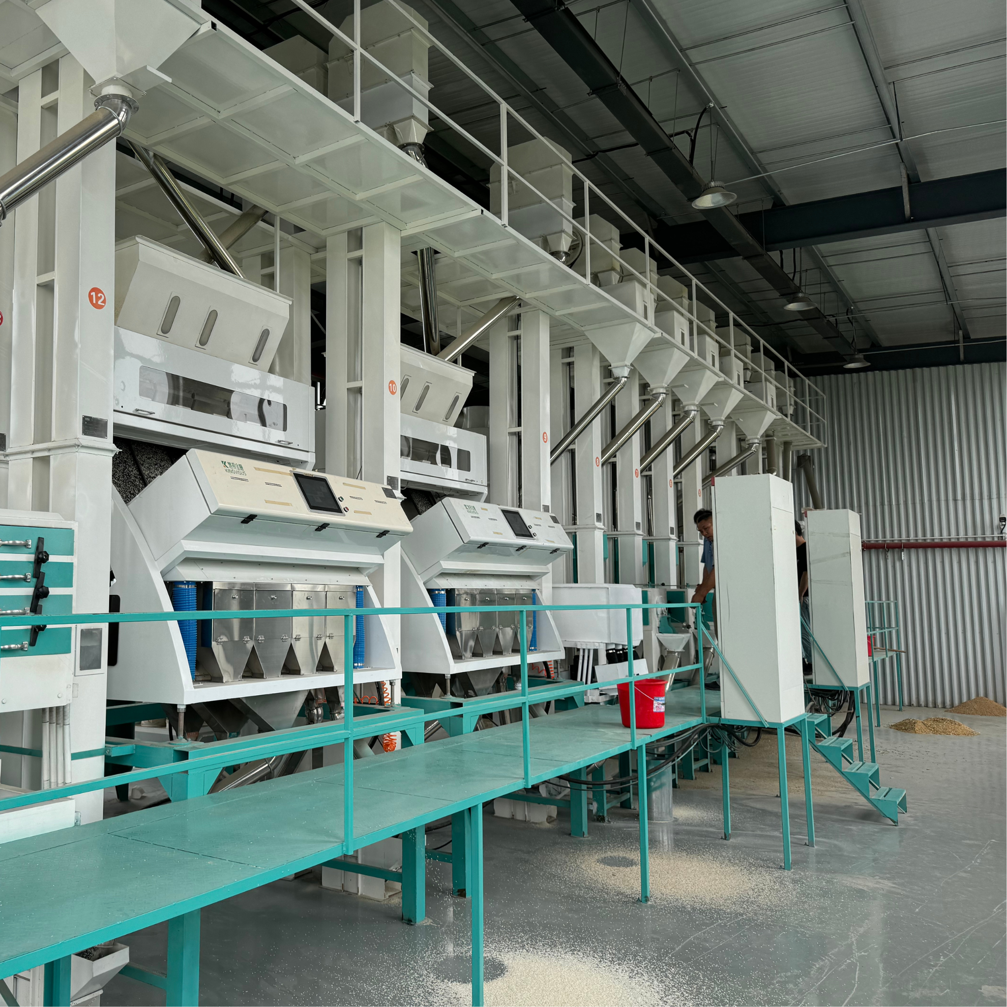 Modular Rice Milling Production Line (Custom 15–120 TPD)