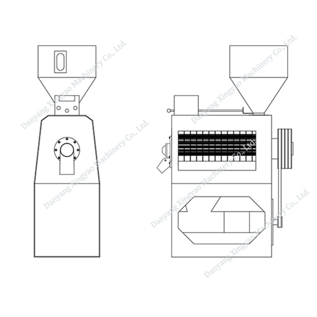Water-Based Grain Polisher (600–800 kg/h)