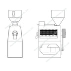 15 Rice Polisher (600–800 kg/h) – Water-Mist Finish