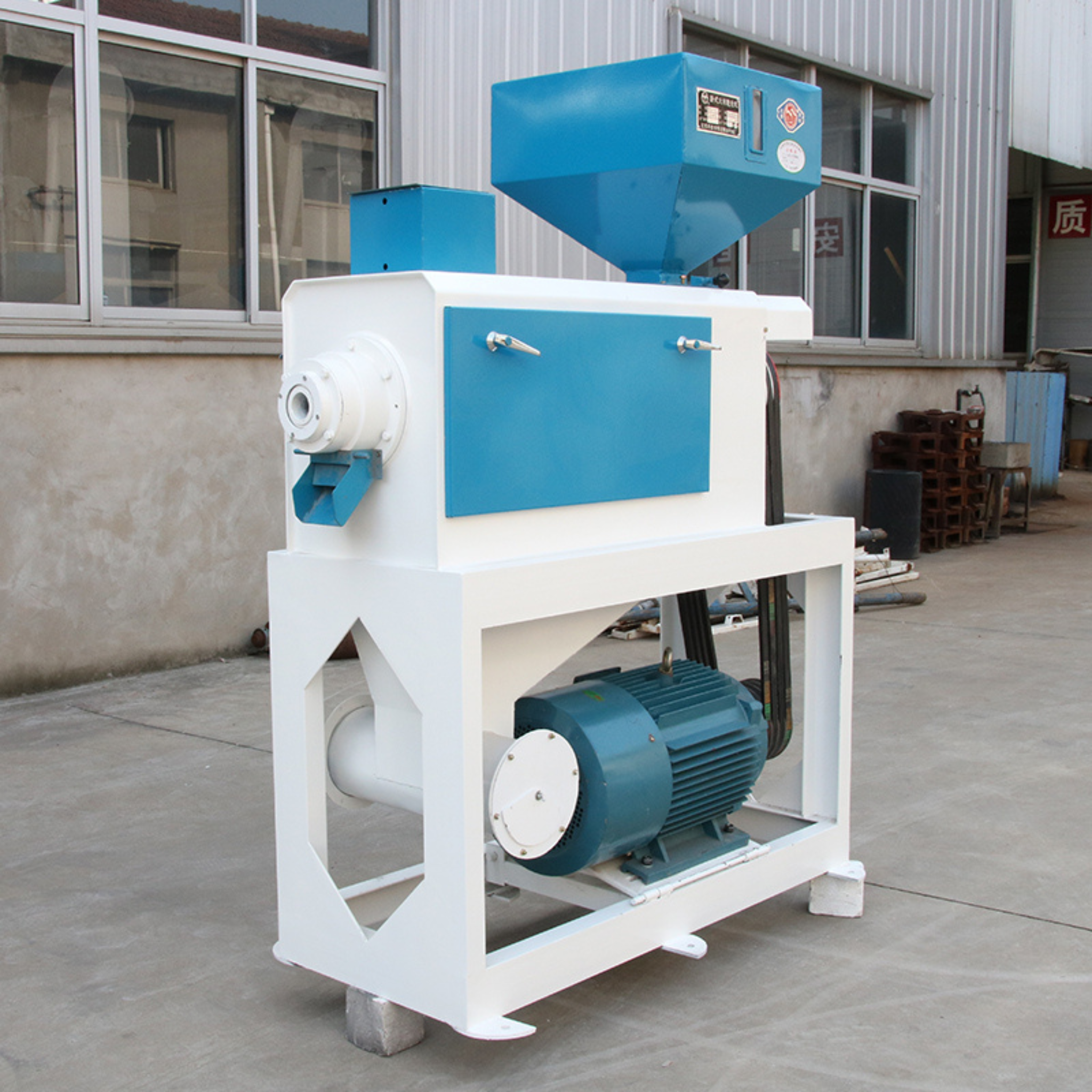 14.5 Water-Mist Rice Polisher (Output 1,000–1,500 kg/h)