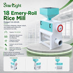 18 Emery-Roll Rice Mill (Output 1.5–2.5 t/h)