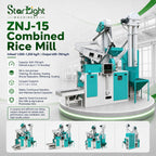 ZNJ-15 Combined Rice Mill (Infeed 1,000–1,200; Output 600–700 kg/h)